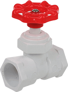 Series 6130 PVC Straight Stop Valve