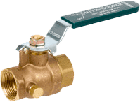 Series 8175L and 8176L Brass Ball Valve with Drain