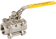 Series SC301 316 Stainless Steel Three-Piece Ball Valve